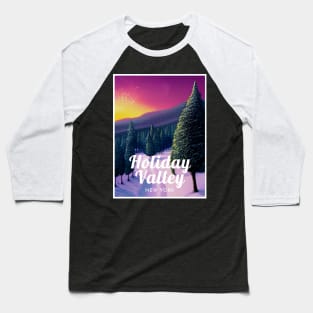 Holiday Valley ski - New York USA Baseball T-Shirt